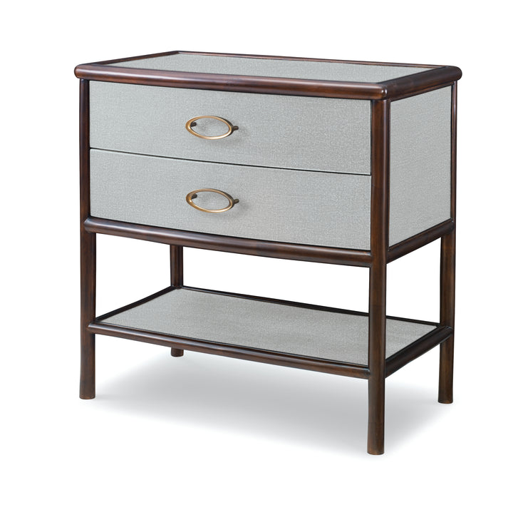 CANVAS NIGHTSTAND - DOVE GREY