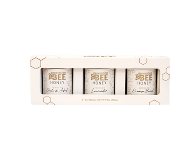 GIFT SET OF 3 HONEY #71300