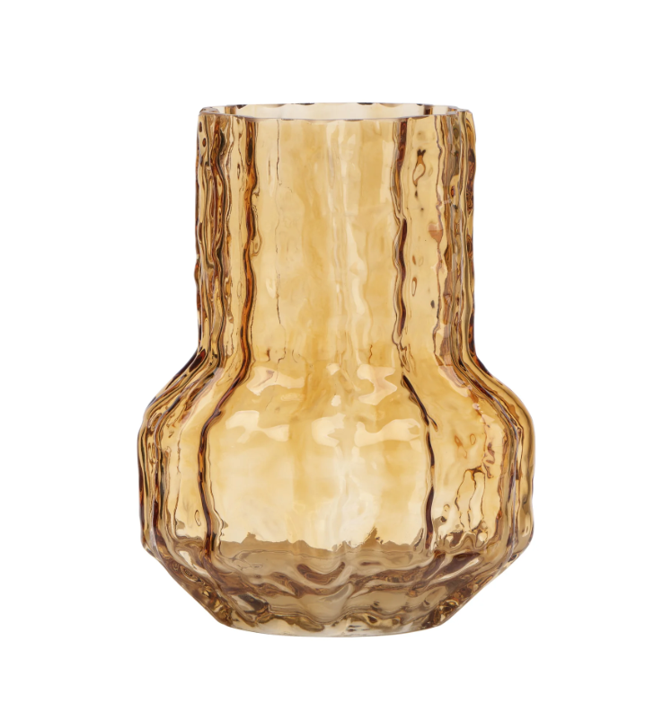 VASE FLASK AMBER (Available in 2 Sizes)