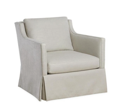 CHAIR SLIPCOVERED SWIV IN BELIZE OATMEAL