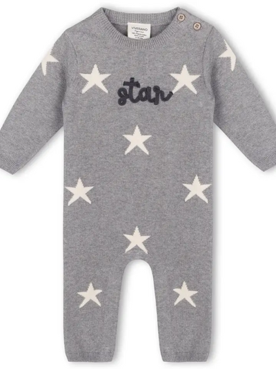 JUMPSUIT STAR HEATHER GREY (Available in 4 Sizes)