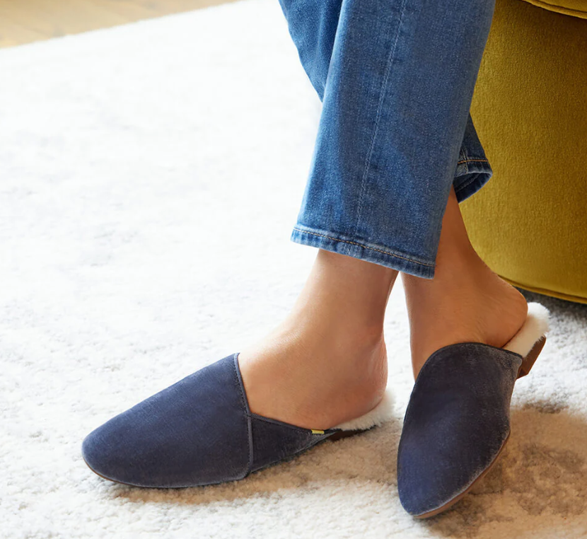 THE DEVON IN SLATE BLUE