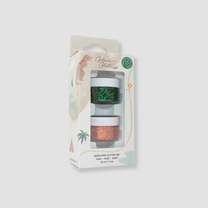 GLITTER DINOSAUR SET/2 #71748