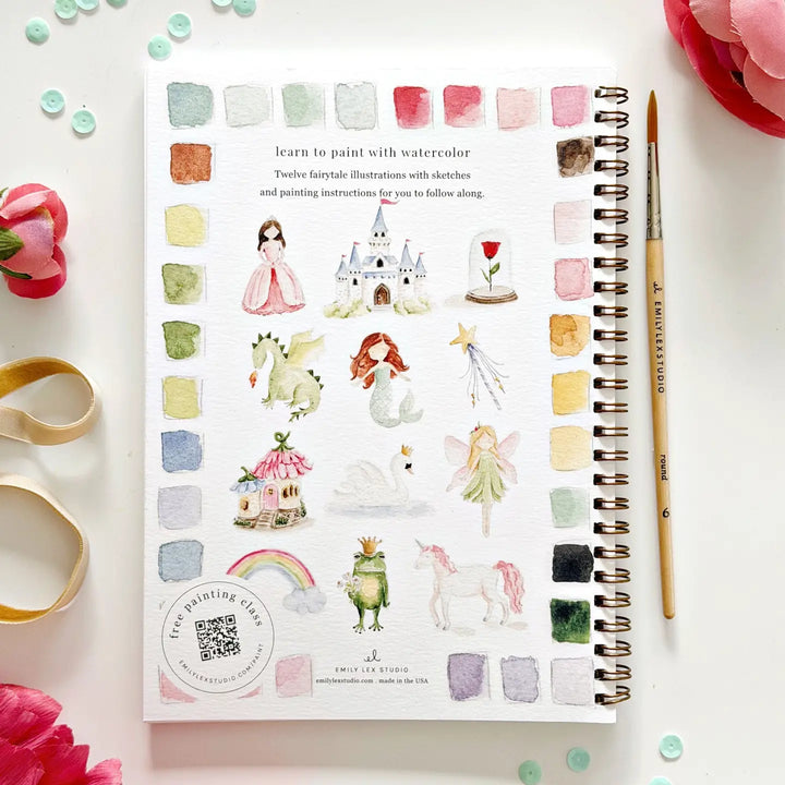 WORKBOOK WATERCOLOR FAIRYTALE