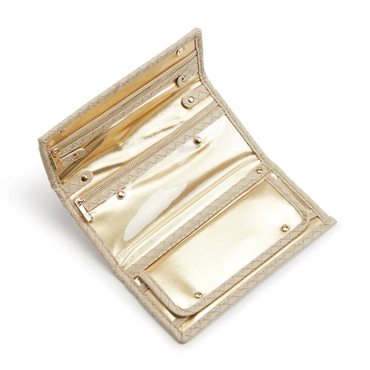 WALLET JEWELRY WOVEN BISQUE #72037