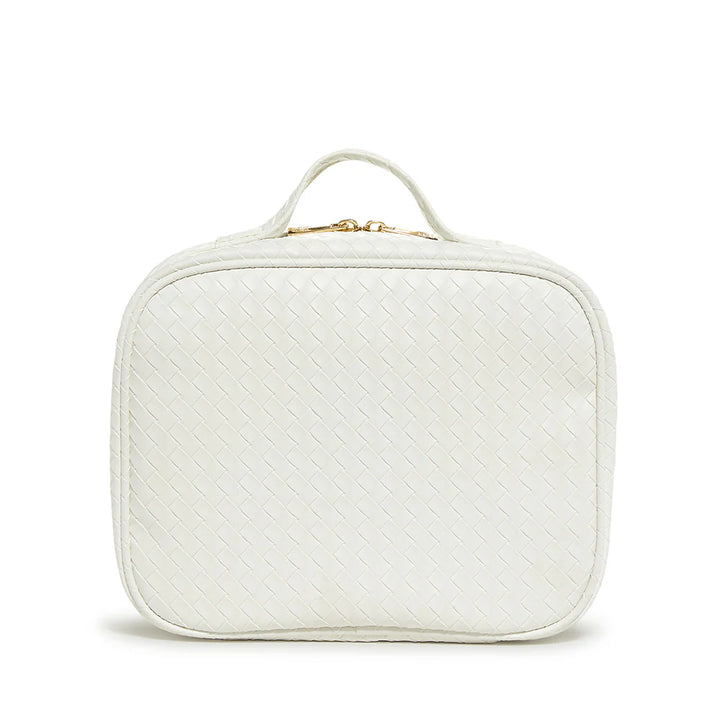 TOILETRY BAG 4-PIECE WHITE #72045