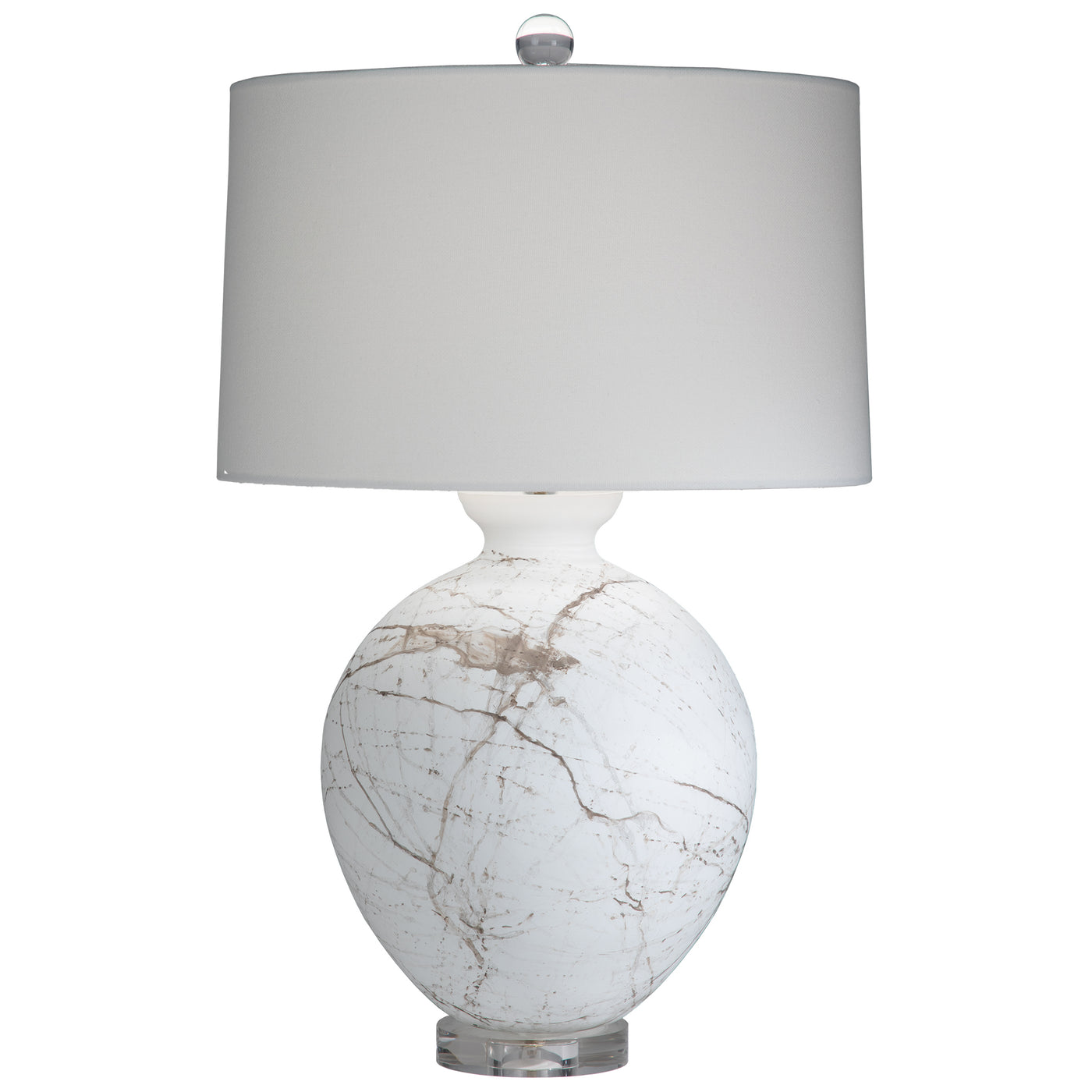TABLE LAMP BELLOW BREEZE WHITE