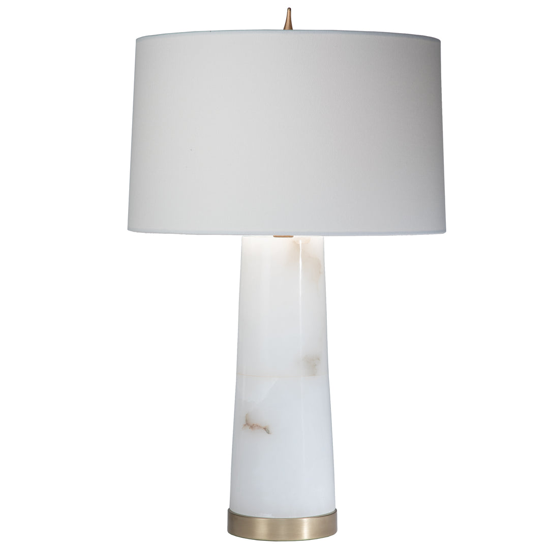 TABLE LAMP ALABASTER WHITE #72105