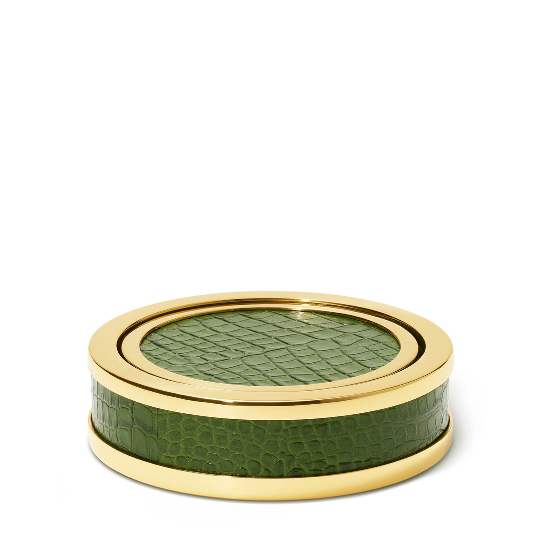 COASTERS CLASSIC CROC LEATHER S/4
