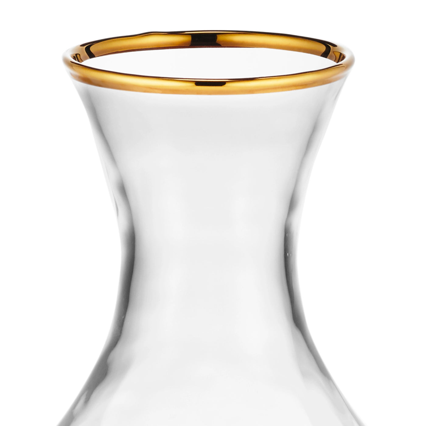 CARAFE GLASS WITH GOLD RIM SOFIA #72233