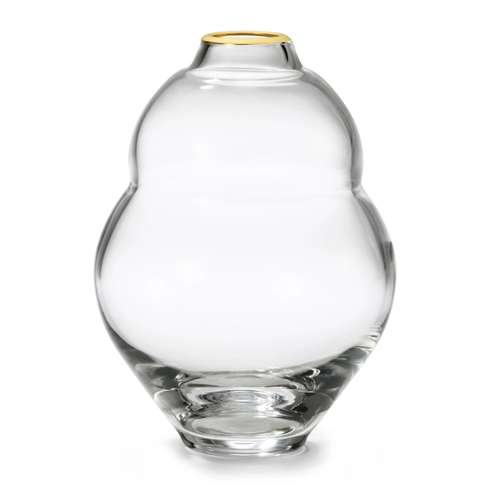 AERIN VASE GLASS SANCIA GOURD (AVAILABLE IN COLORS)