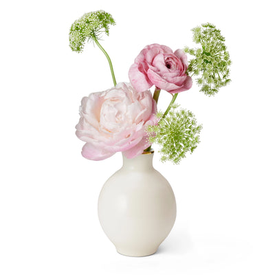VASE SANCIA PLUM CREAM #72240