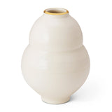 BUD VASE SANCIA GOURD GREAM (NRD)