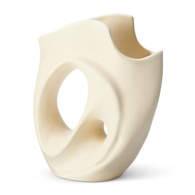 VASE PETRA MATTE CREAM #72245