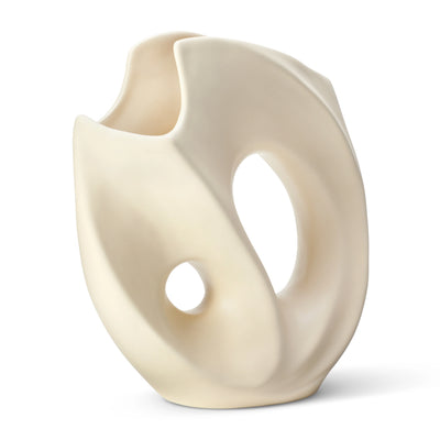 VASE PETRA MATTE CREAM #72245