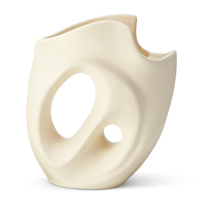 VASE PETRA MATTE CREAM #72245