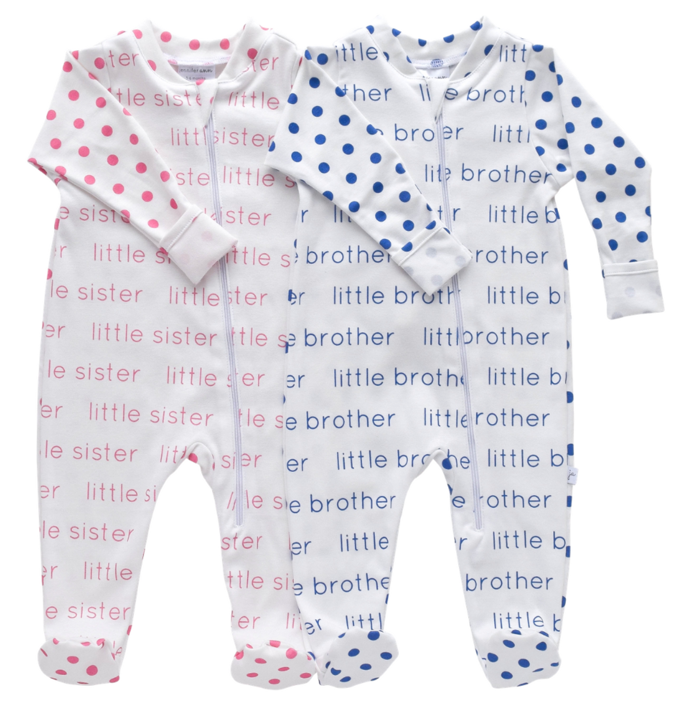 FOOTIE LITTLE SISTER POLKA DOT (Available in 3 Sizes)
