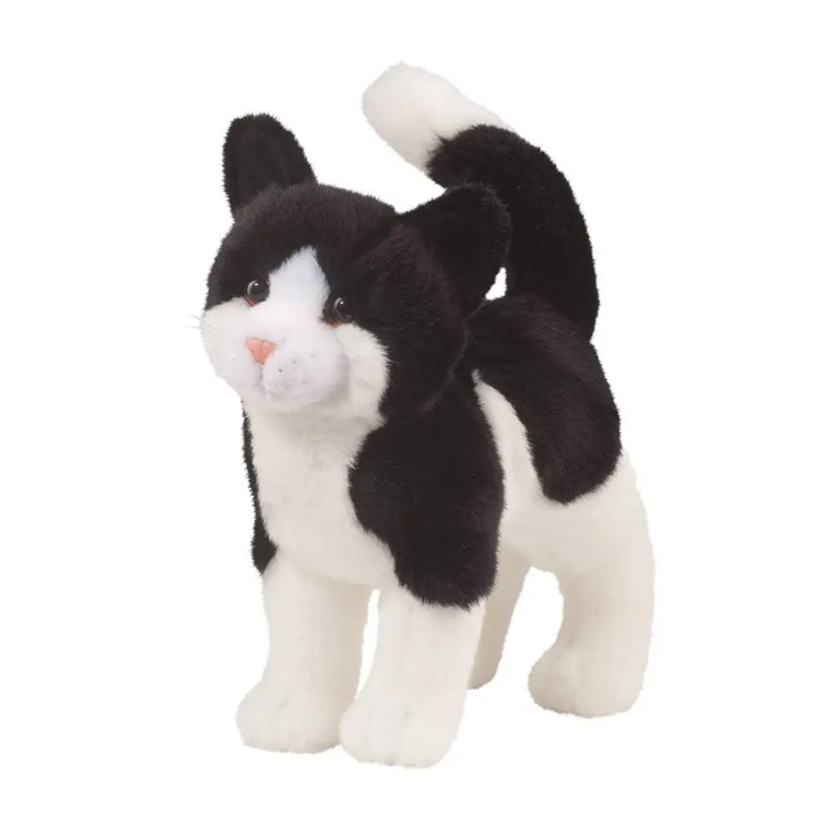 TOY CAT BLACK & WHITE