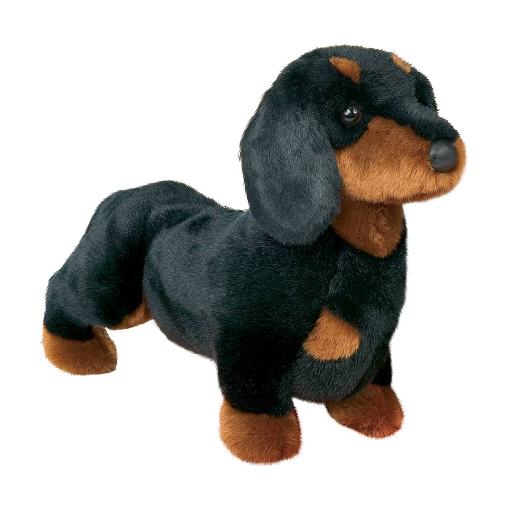 TOY DACHSHUND BLACK/TAN #72431