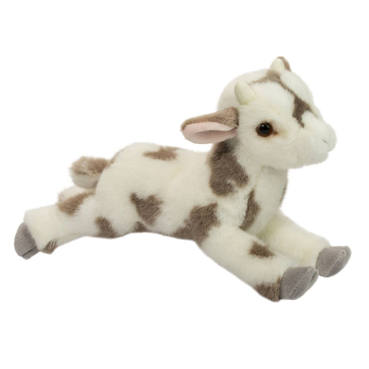 TOY GOAT WHITE/BROWN LARGE #72451