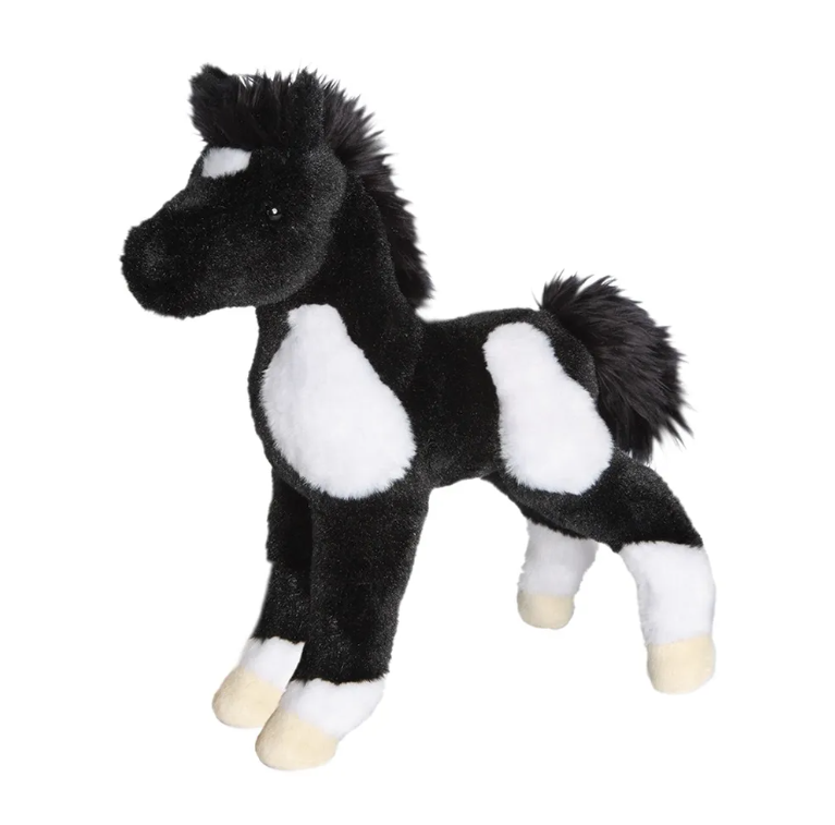 TOY FOAL PAINT BLACK/WHITE