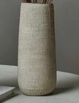 VASE NATURAL GRAY TALL