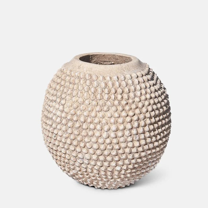 VASE POPCORN CEMENT