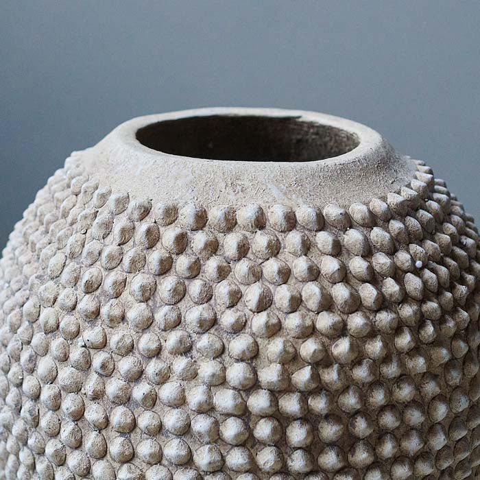 VASE POPCORN CEMENT