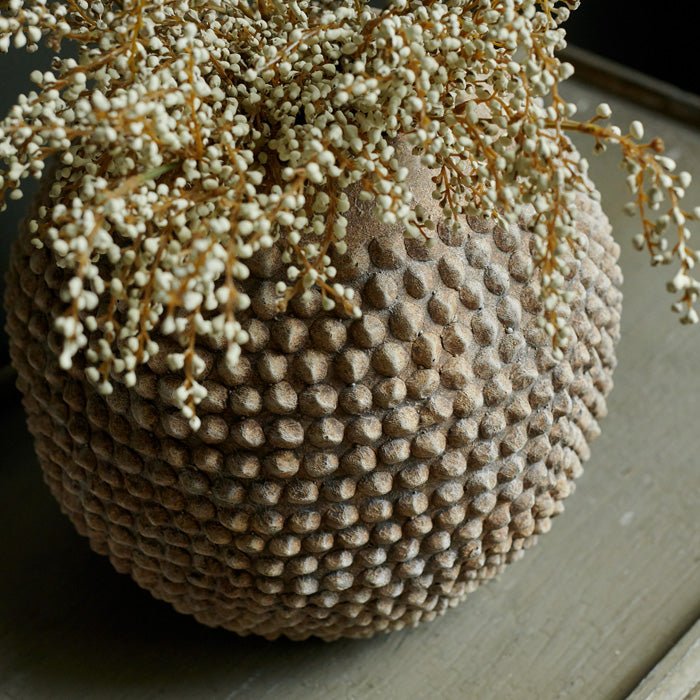 VASE POPCORN CEMENT