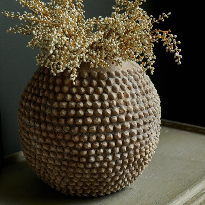 VASE POPCORN CEMENT