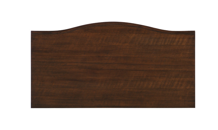 FRASIER SERPENTINE NIGHTSTAND - BRUNETTE