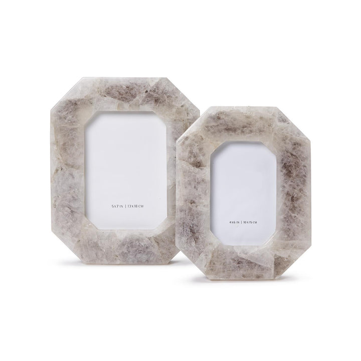 FRAME PHOTO OCTAGON WHITE QUARTZ