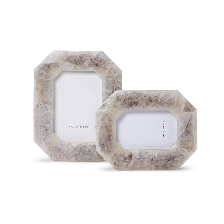 FRAME PHOTO OCTAGON WHITE QUARTZ