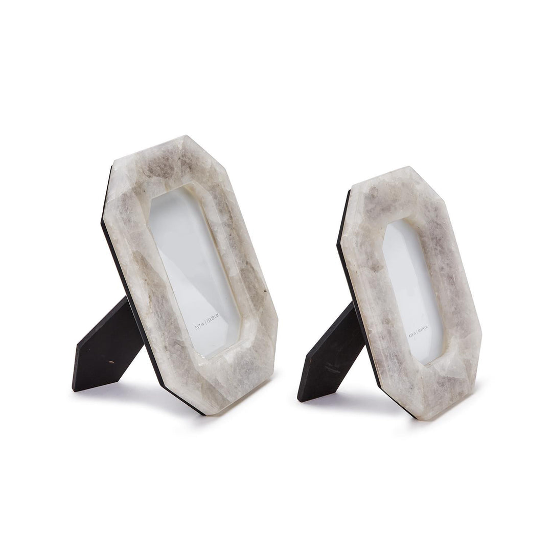 FRAME PHOTO OCTAGON WHITE QUARTZ