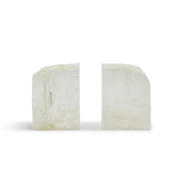 BOOKENDS SELENITE CRYSTAL - SET OF 2 #72565