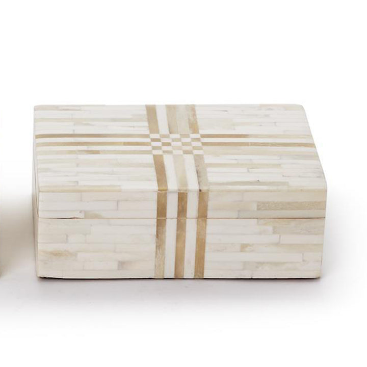 BOX COVERED NATURAL BONE