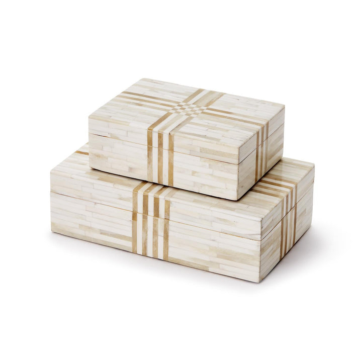 BOX COVERED NATURAL BONE