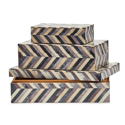 BOX CHEVRON PATTERNED (Available in 3 Sizes)
