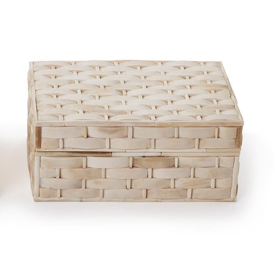 BOX BASKETWEAVE BONE