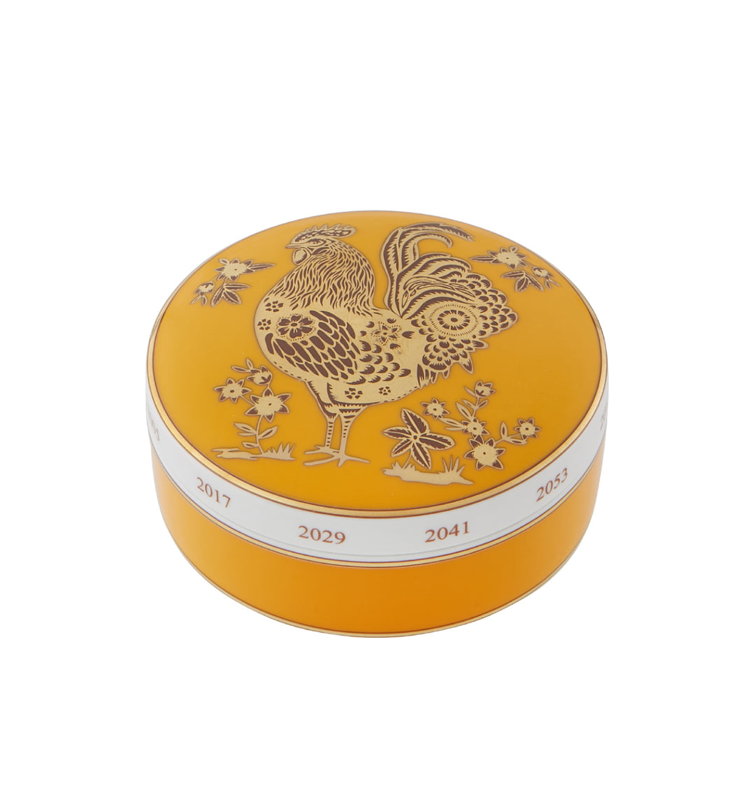 BOX PORCELAIN ROOSTER #72631