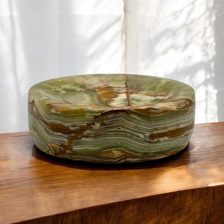 BOWL VERDE ONYX HONED