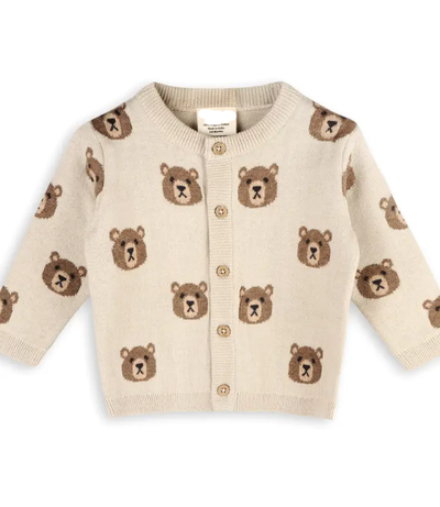 CARDIGAN BROWN BEAR STONE  (Available in 5 Sizes)