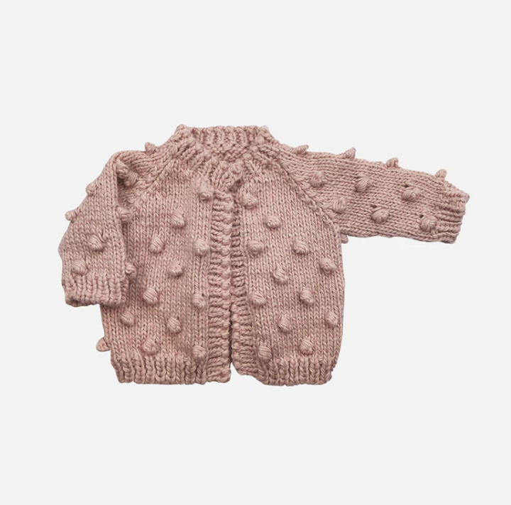 CARDIGAN POPCORN BLUSH