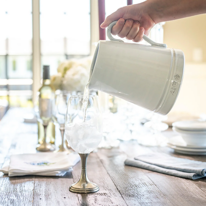 PITCHER WHITE FLORENCE #72823