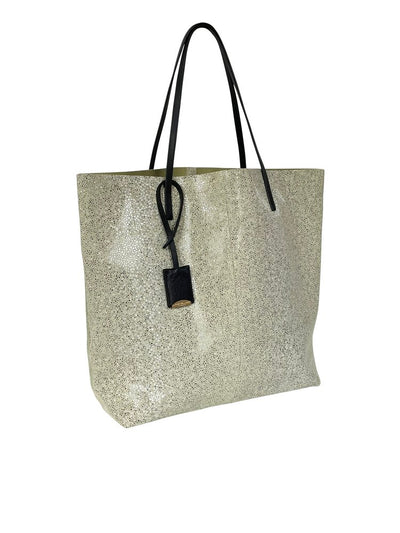 LINDE GALLERY TOTE GALUCHAT PRINTED SUEDE - MEDIUM (Available in 6 Colors)