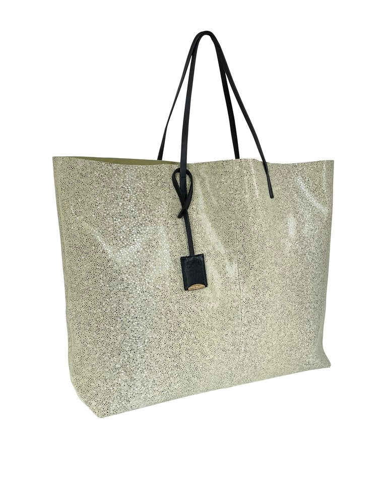 LINDE GALLERY TOTE GALUCHAT SUEDE - LARGE (Available in 4 Colors)