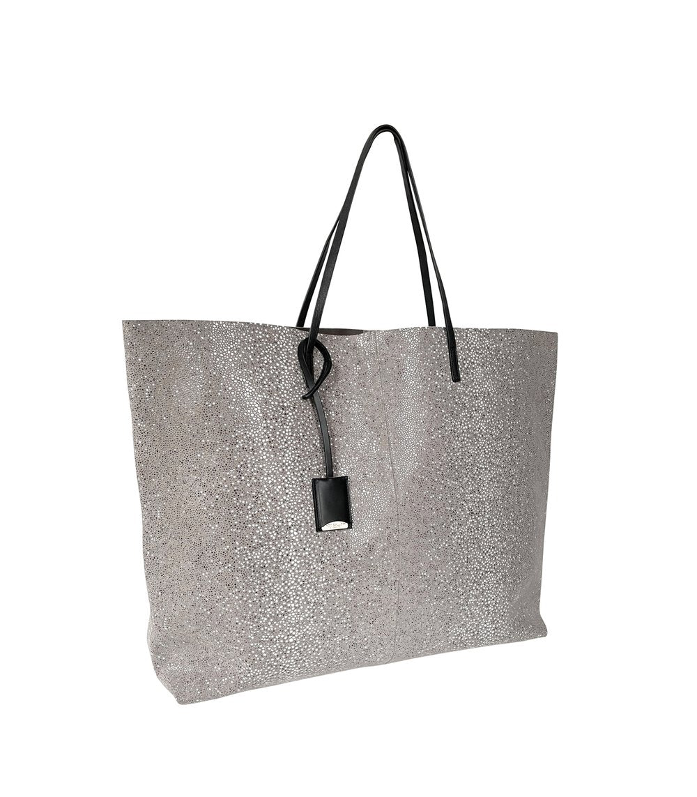 LINDE GALLERY TOTE GALUCHAT SUEDE - LARGE (Available in 4 Colors)