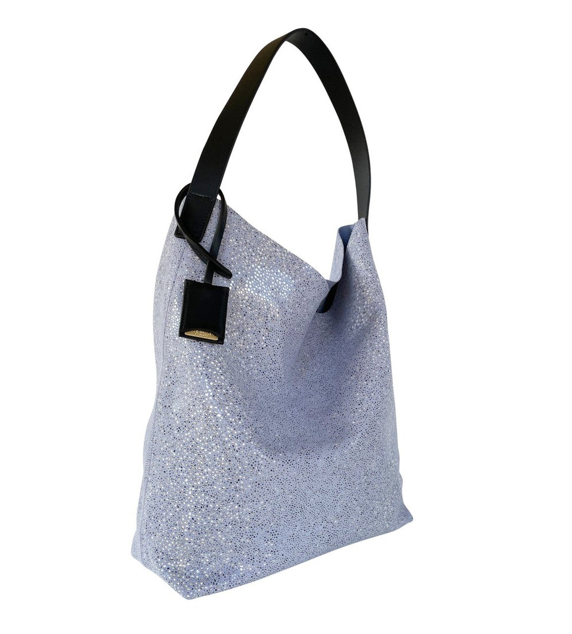 LINDE GALLERY TOTE BAG PRINTED SUEDE - MEDIUM (Available in 2 Colors)