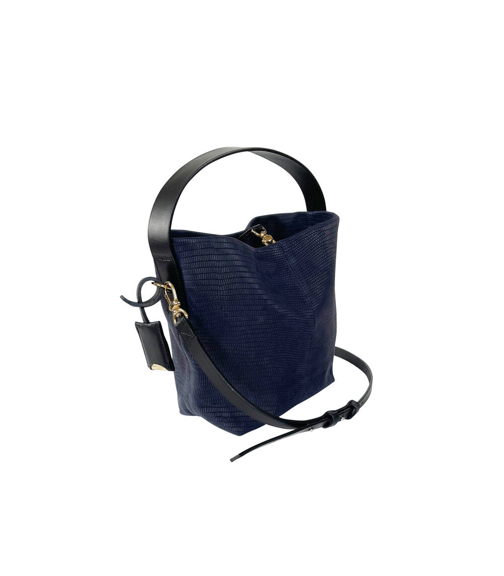 LINDE GALLERY BAG HOBO LEZARD - SMALL (Available in 2 Colors)