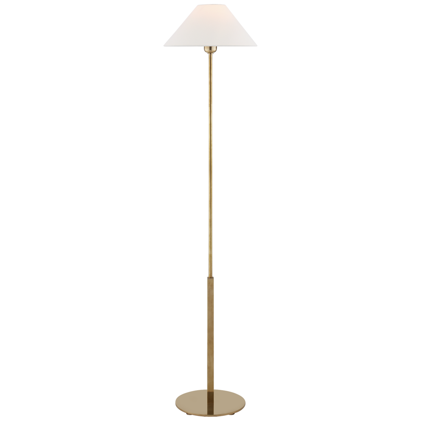 FLOOR LAMP ANTIQUE BRASS